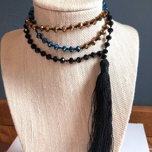 Tassel necklace